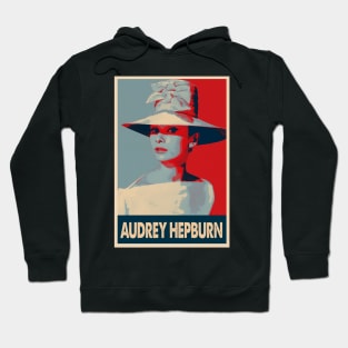 Audrey's Timeless Beauty The Audrey Hepburn Pop Art Tee Hoodie